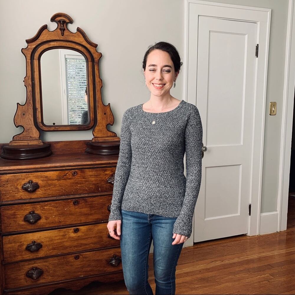 American Eagle Basic Sweater, Size Xs - image 2